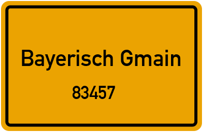 83457 Bayerisch Gmain
