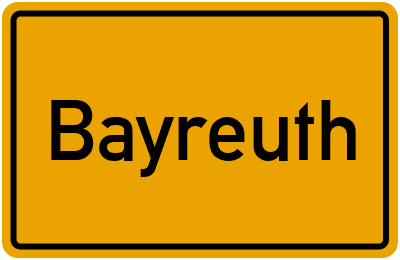 Wo liegt Bayreuth?