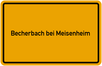 Becherbach bei Meisenheim