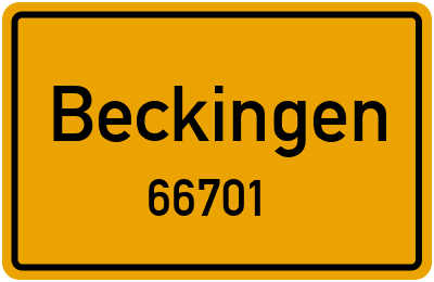 66701 Beckingen