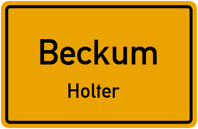 Straßenverzeichnis Beckum Holter