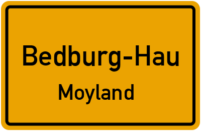 Straßenverzeichnis Bedburg-Hau Moyland