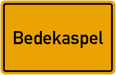 Bedekaspel in Niedersachsen