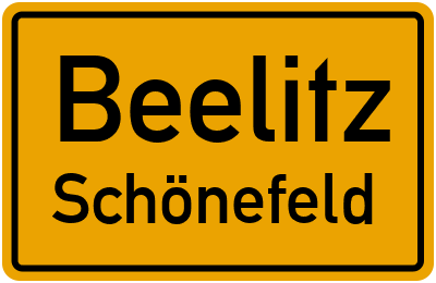 Straßenverzeichnis Beelitz Schönefeld