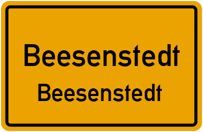 Straßenverzeichnis Beesenstedt Beesenstedt
