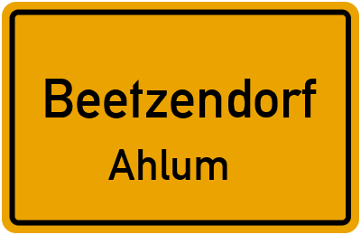 Straßenverzeichnis Beetzendorf Ahlum