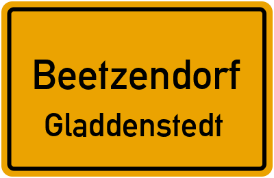 Straßenverzeichnis Beetzendorf Gladdenstedt