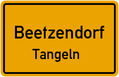 Straßenverzeichnis Beetzendorf Tangeln