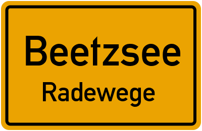 Straßenverzeichnis Beetzsee Radewege