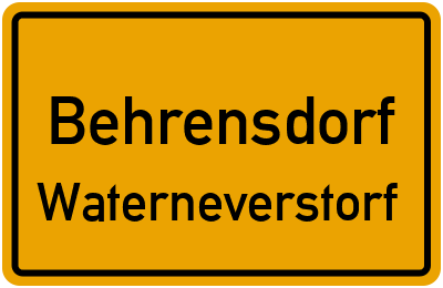 Straßenverzeichnis Behrensdorf Waterneverstorf