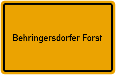 Behringersdorfer Forst