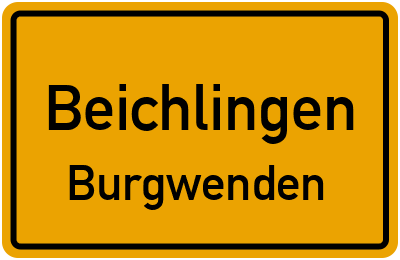 Straßenverzeichnis Beichlingen Burgwenden