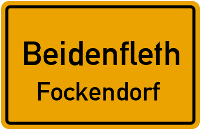 Straßenverzeichnis Beidenfleth Fockendorf