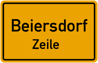 Straßenverzeichnis Beiersdorf Zeile
