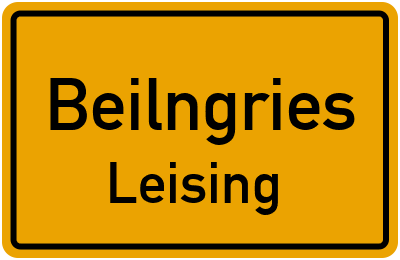 Straßenverzeichnis Beilngries Leising