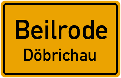 Straßenverzeichnis Beilrode Döbrichau