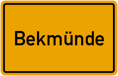 Bekmünde in Schleswig-Holstein