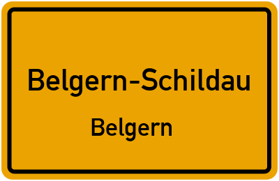 Straßenverzeichnis Belgern-Schildau Belgern