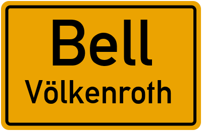 Straßenverzeichnis Bell Völkenroth