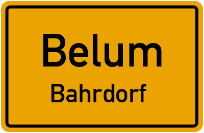 Straßenverzeichnis Belum Bahrdorf