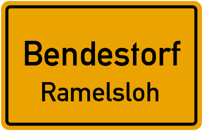 Straßenverzeichnis Bendestorf Ramelsloh