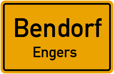 Straßenverzeichnis Bendorf Engers