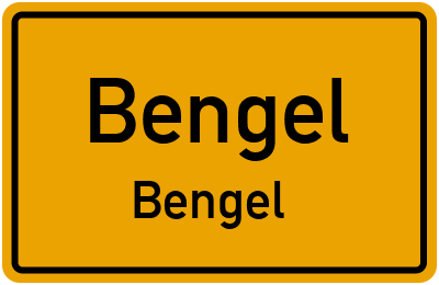 Straßenverzeichnis Bengel Bengel