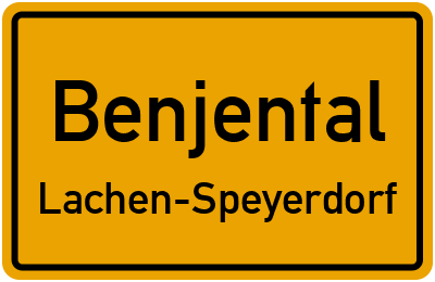 Straßenverzeichnis Benjental Lachen-Speyerdorf