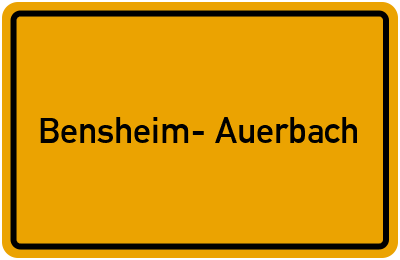 Branchenbuch Bensheim- Auerbach, Hessen