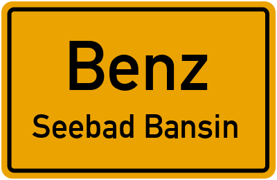 Straßenverzeichnis Benz Seebad Bansin