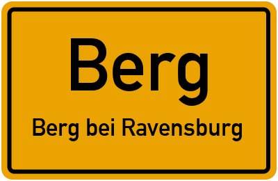 Straßenverzeichnis Berg Berg bei Ravensburg