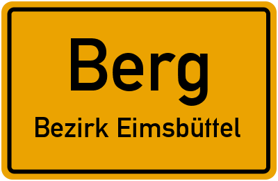 Straßenverzeichnis Berg Bezirk Eimsbüttel