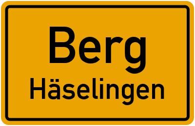 Straßenverzeichnis Berg Häselingen