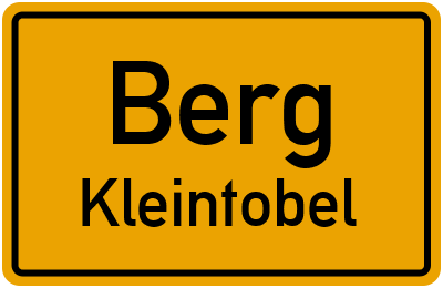 Straßenverzeichnis Berg Kleintobel