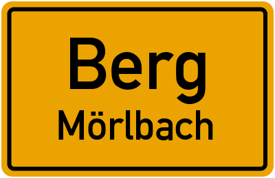 Straßenverzeichnis Berg Mörlbach