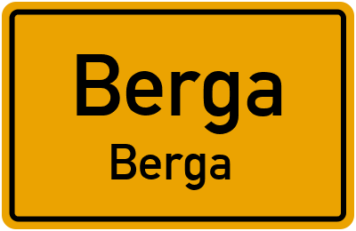 Straßenverzeichnis Berga Berga