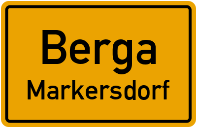 Straßenverzeichnis Berga Markersdorf