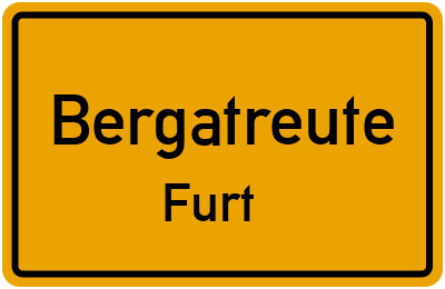 Straßenverzeichnis Bergatreute Furt