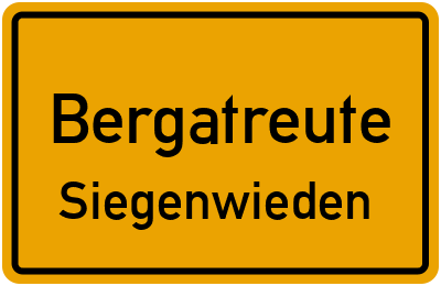 Straßenverzeichnis Bergatreute Siegenwieden