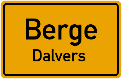 Straßenverzeichnis Berge Dalvers