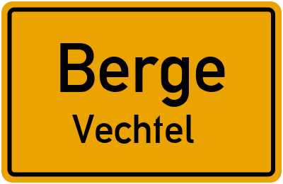 Straßenverzeichnis Berge Vechtel