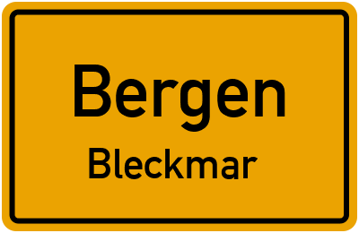 Straßenverzeichnis Bergen Bleckmar
