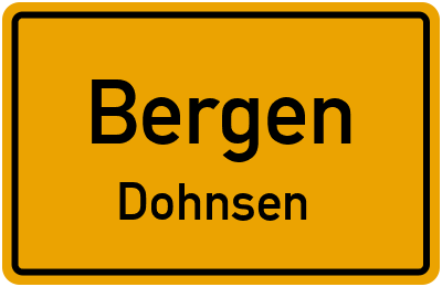 Straßenverzeichnis Bergen Dohnsen