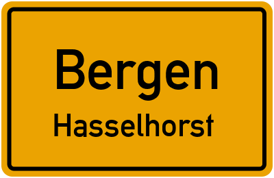 Straßenverzeichnis Bergen Hasselhorst