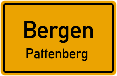 Straßenverzeichnis Bergen Pattenberg