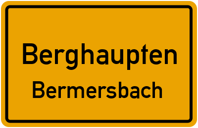 Straßenverzeichnis Berghaupten Bermersbach