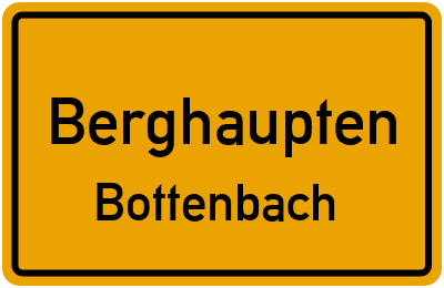 Straßenverzeichnis Berghaupten Bottenbach