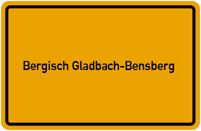 Branchenbuch Bergisch Gladbach-Bensberg, Nordrhein-Westfalen