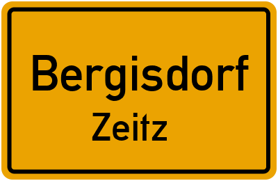 Straßenverzeichnis Bergisdorf Zeitz