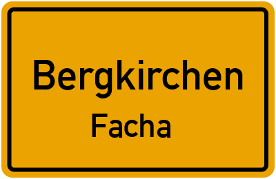 Straßenverzeichnis Bergkirchen Facha